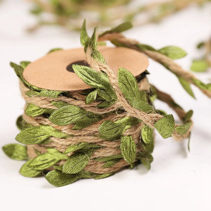 SQLzcCN Natural Jute Ribbon 5M for DIY Crafts and Gift Wrap by zapcart