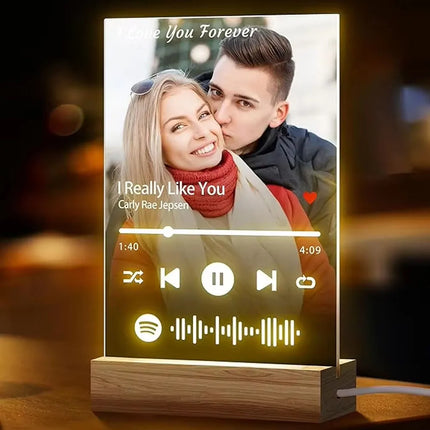 Personalized Anniversary Photo Frame For Couples Gift by zapcart