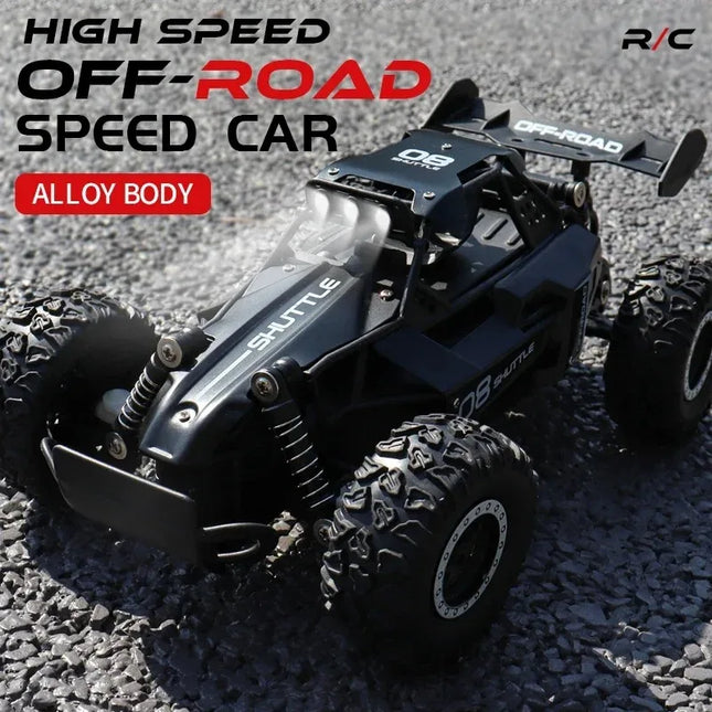 Kids RC Car 1 16 2WD Off Road LED Light 2 4G High Speed by zapcart