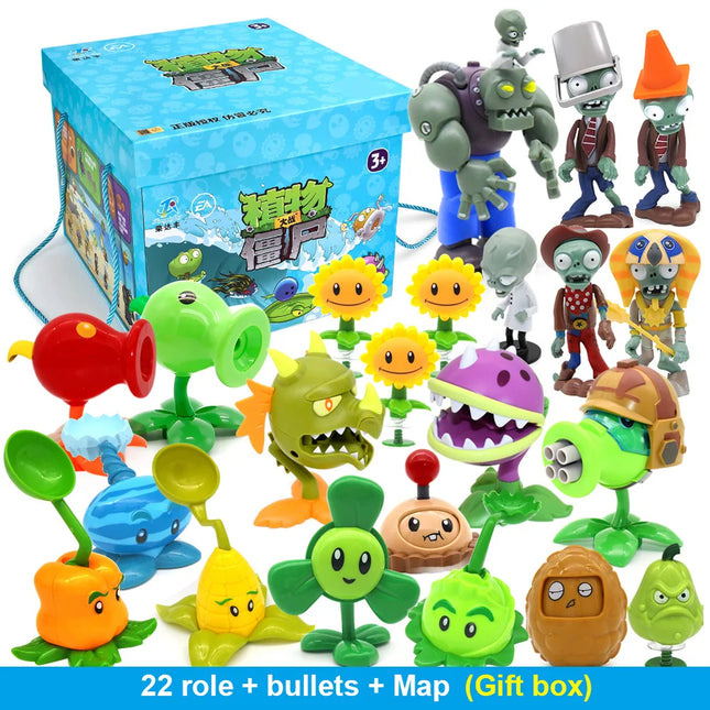Plants Vs Zombies PVZ Toys Full Set For Boys Gift Ready by zapcart