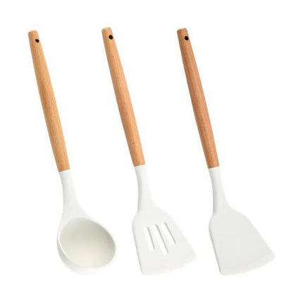 Choice 3Pc Silicone Spatulas Set For Home Cooks High Temp by zapcart