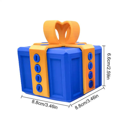 Hign-concerned Annoying Gift Box With Screws Prank 3D by zapcart