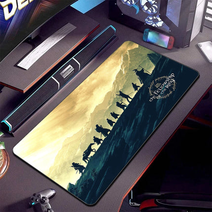UKGF Gaming Desk Mat 90x40cm Non Slip With Wrist Strap by zapcart