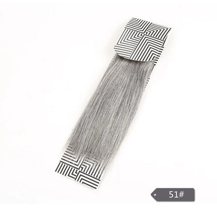 Sleek Brazilian Yaki Straight Gray Hair Bundles For Black by zapcart
