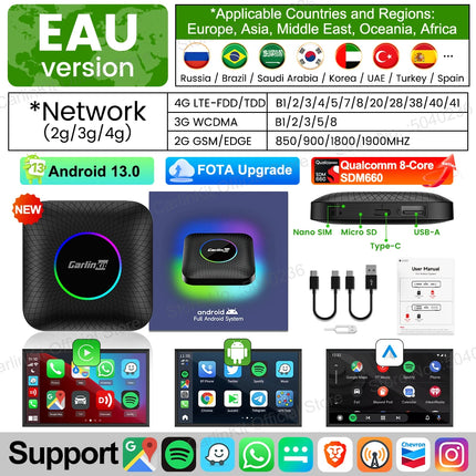 CarlinKit CarPlay AI Box Wireless In Car Streaming Netflix by zapcart
