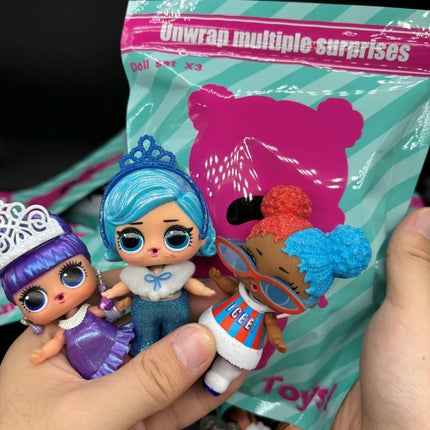 LOL Surprise Dolls Gift Bag Three Mystery Dolls for Girls by zapcart