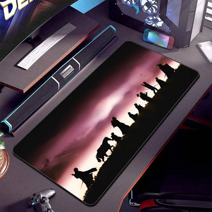 UKGF Gaming Desk Mat 90x40cm Non Slip With Wrist Strap by zapcart
