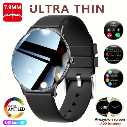 Huawei Ultra Slim AMOLED Smartwatch Women Heart Rate by zapcart