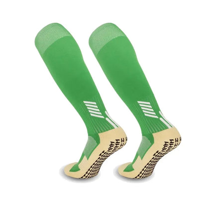 CN Anti Slip Soccer Socks Knee High Breathable For Adults by zapcart