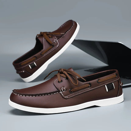 Mens Leather Casual Loafers Premium Comfort Soft Footwear by zapcart
