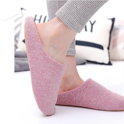 Unisex Japanese Style House Slippers Soft Cotton Comfort by zapcart