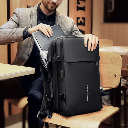 Mark Ryden 17In Laptop Backpack USB Charging Anti Theft Men by zapcart