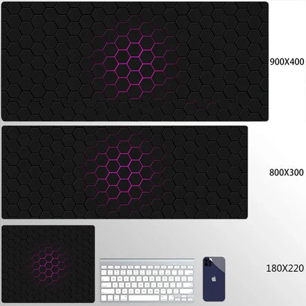 OLNYLO Premium Geometric Gaming Mousepad For Gamers 900x400 by zapcart