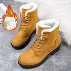 Snow Women Boots Keep Warm Plush Platform Fur Winter Shoes by zapcart