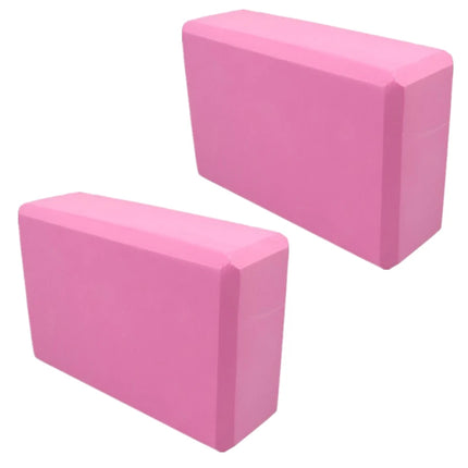 Choice EVA Yoga Blocks 2 Pack For Adults Stretching Shaping by zapcart