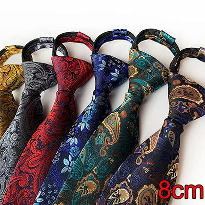 Huishicn Zipper Pretied Bow Tie For Men Women Classic 8cm by zapcart