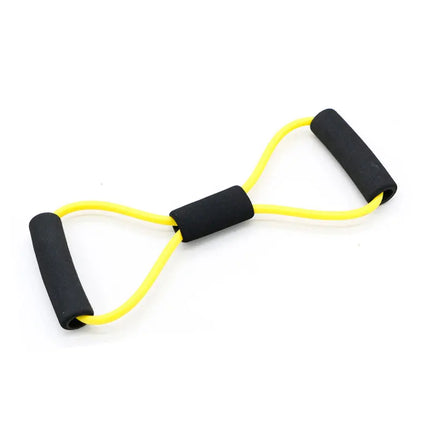 Unisex Yoga Elastic Band 8 Word Chest Expander Workout by zapcart