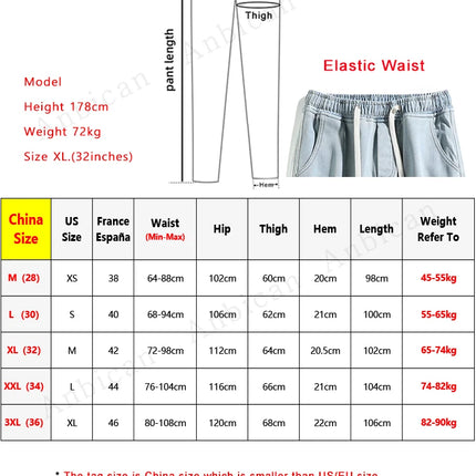 Anbican Fleece Lined Winter Mens Jeans Warm Straight Denim by zapcart