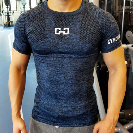 Jason Rain Mens Quick Dry Sport T Shirt Compression by zapcart