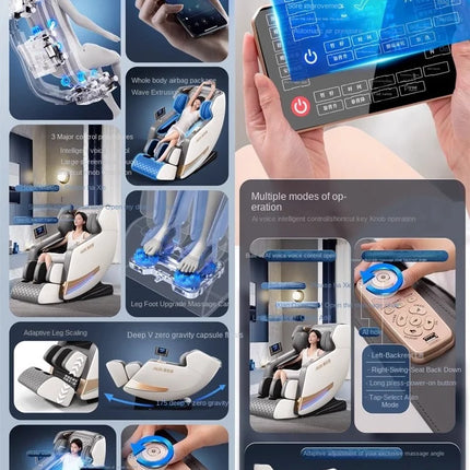 Faercon Deluxe Home Use Voice Controlled Massage Chair by zapcart