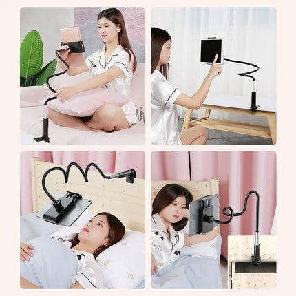 Universal Gooseneck Tablet Holder Clip for iPad and Phone by zapcart