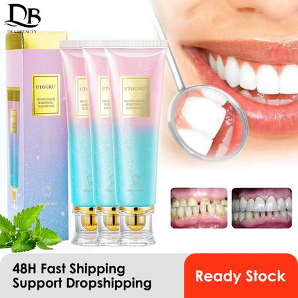 DearBeautyChoice Nicotinamide Whitening Toothpaste Fresh Breath by zapcart
