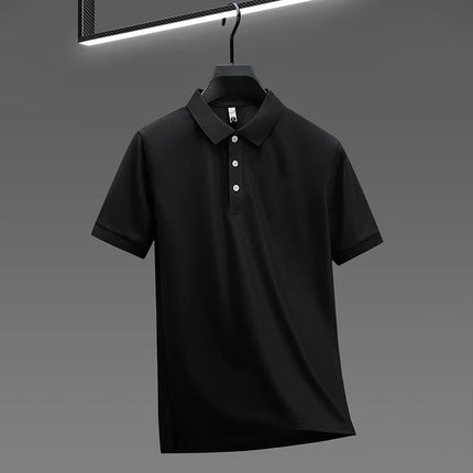 Zhejiang Choice Mens Solid Color Polo Shirt Breathable by zapcart