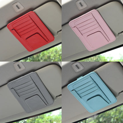 Choice Car Visor Organizer Multi Pocket Pouch Scratch Resistant for Drivers