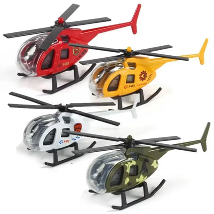 MoonBIFFY Alloy Aircraft Toy Kids Durable Helicopter by zapcart