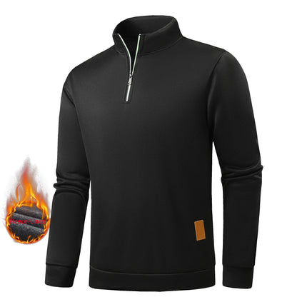 Men's Half Zip Sweatshirt CN Fujian Warm Streetwear