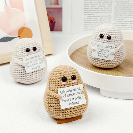 Choice Handmade Potato Doll Positive Energy Home Decor Gift by zapcart