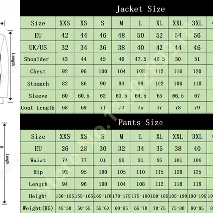 CN Jiangsu Dark Blue 3 Piece Slim Fit Suit For Men Groom by zapcart