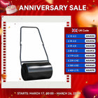 Outsunny Lawn Roller 38L Steel Push Gardeners Seeded Lawn by zapcart