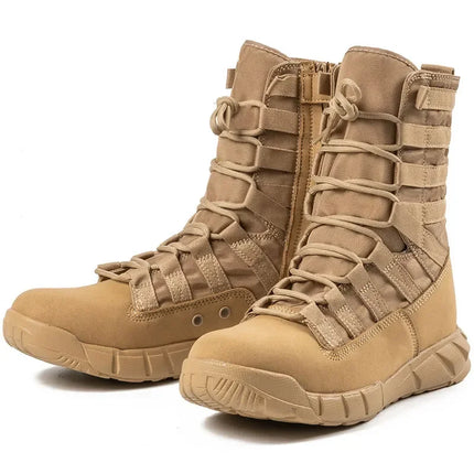 Akexiya Outdoor Desert Combat Boots for Men Lightweight by zapcart