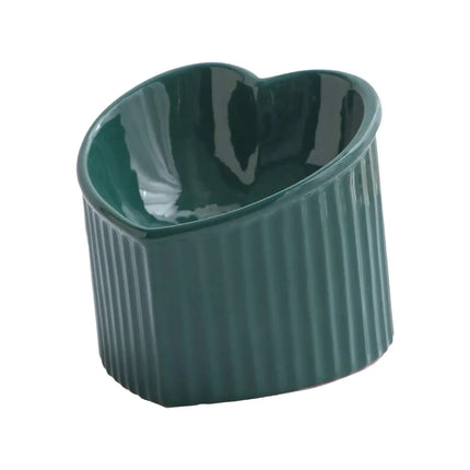 Choice Elevated Cat Bowl Tilted Anti Slip For Cats Kittens by zapcart
