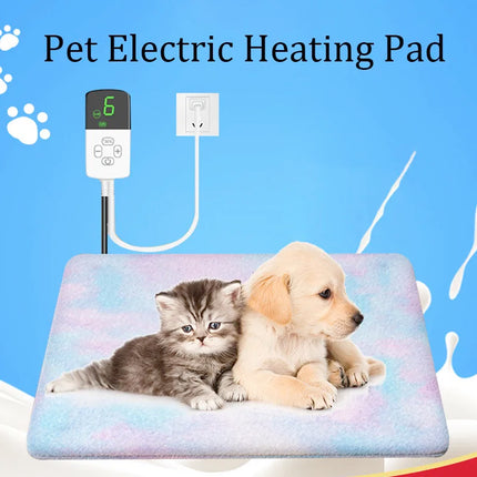 Waterproof Electric Pet Heating Pad – Adjustable Warmer for Dogs & Cats by zapcart