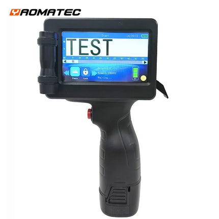Yaomatec Portable Thermal Inkjet Label Printer 12.7mm QR by zapcart