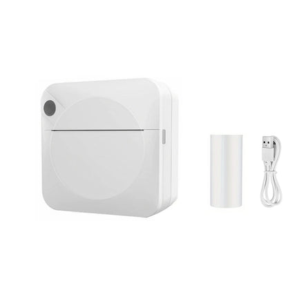 Lefuxin Mini Bluetooth Label Printer Fast Home Office by zapcart