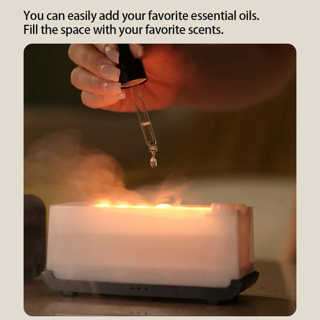 Kinscoter Mini Aroma Diffuser Ultrasonic Humidifier For Home by zapcart
