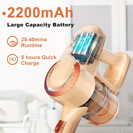 INSE N300 Cordless Vacuum Cleaner 20kPa Suction For Pet Hair by zapcart