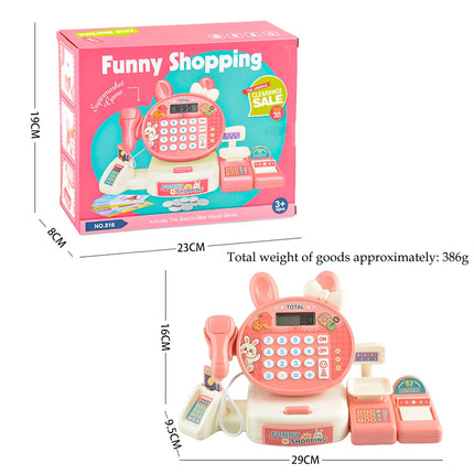 Kids Interactive Electric Cash Register Toy For Learning by zapcart