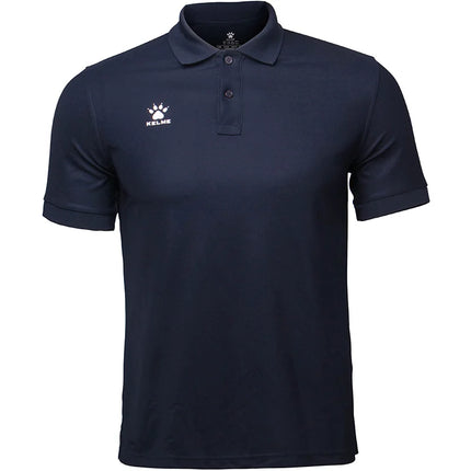 KELME Mens Training Polo Shirt Breathable Running Tee by zapcart