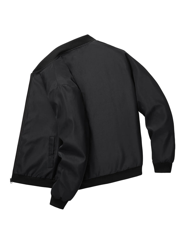 FujianChoice Mens Baseball Collar Lightweight Jacket by zapcart