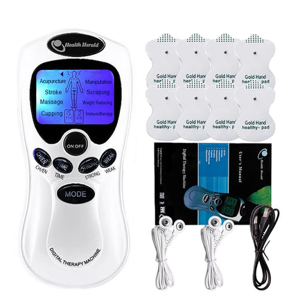 SANPKON Dual Output TENS Massage Machine Pain Relief by zapcart