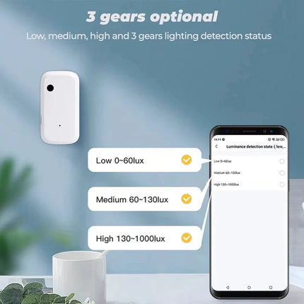 BAJEAL Tuya WiFi Light Sensor for Smart Home Enthusiasts by zapcart