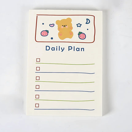 Moonbiffy To Do List Memo Pad 50 Sheets Student Stationery by zapcart