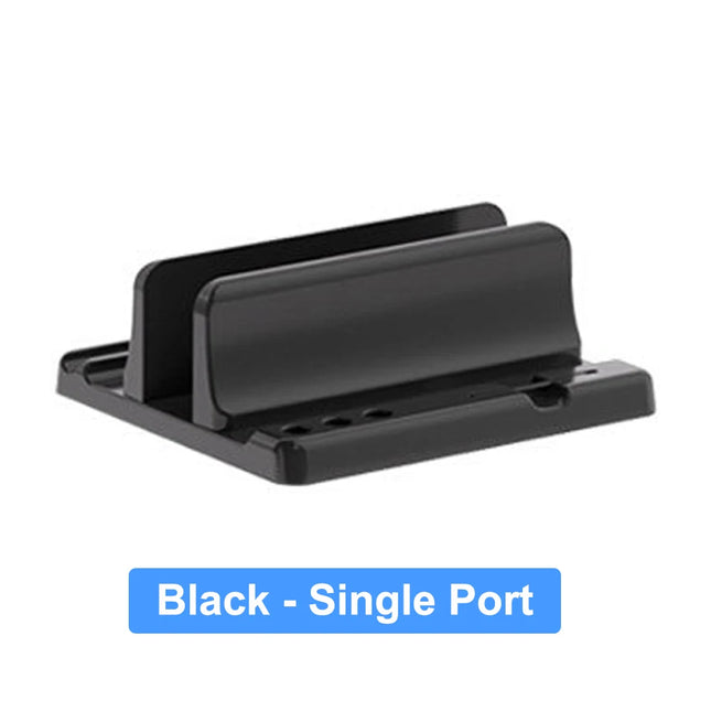 ANMONE Vertical Laptop Stand With Adjustable Dock For Home by zapcart