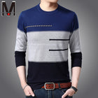 CN Zhejiang Mens Thickened Knitwear Sweater Winter Warmth by zapcart