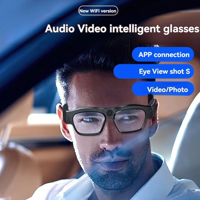Men's Smart Glasses With WiFi Streaming For Outdoor Cycling by zapcart