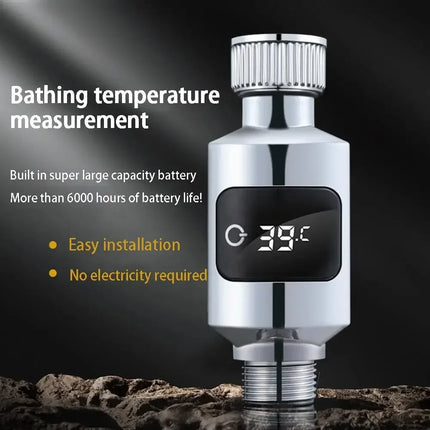 Choice Shower Head Temperature Monitor LED Readout For Home by zapcart